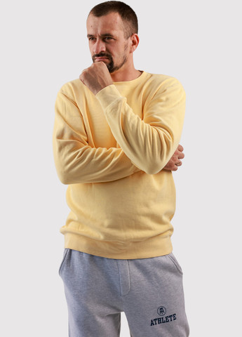 Жовтий світшот Yesterdays однотонний без декору (361422184)