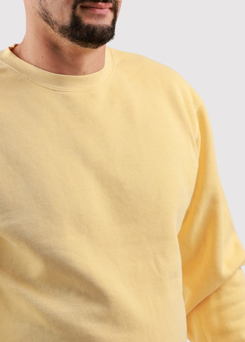 Жовтий світшот Yesterdays однотонний без декору (361422184)