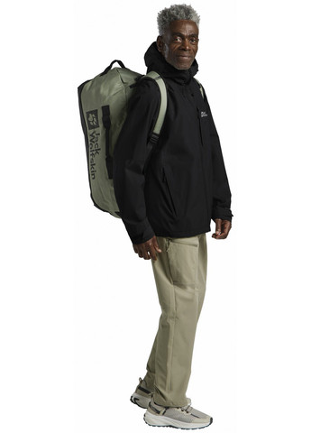 Черная демисезонная ветровка Jack Wolfskin TEMPEST 2L JKT M