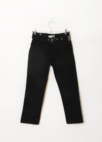 Черные классические демисезонные брюки SZG Jeans