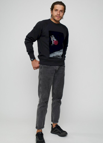 Черный свитшот мужской YAPPI (198688842)