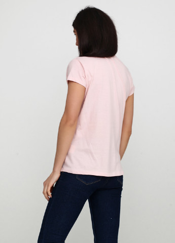 Светло-розовая летняя футболка Fresh Made
