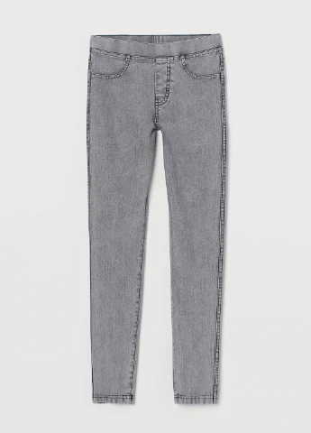 Светло-синие демисезонные леггинсы H&M