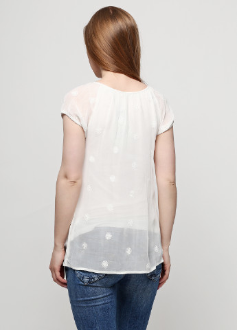 Белая летняя блуза Zero