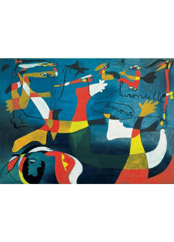 Пазл Ласточка любви. Жоан Миро, 1000 элементов (6000-0859) Eurographics (249984628)