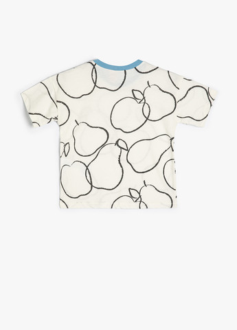 Біла літня футболка KOTON