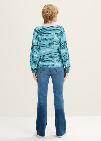 Бірюзова блуза Tom Tailor