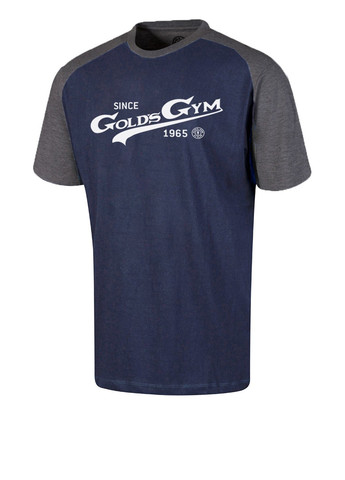 Синя футболка Gold's Gym