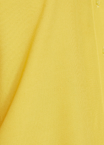 Желтая кэжуал рубашка KOTON