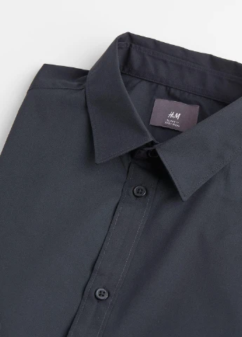 Сорочка демісезон,чорний, H&M (255191978)