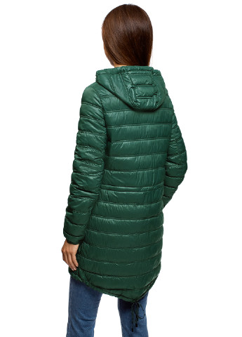 Зеленая демисезонная куртка Oodji