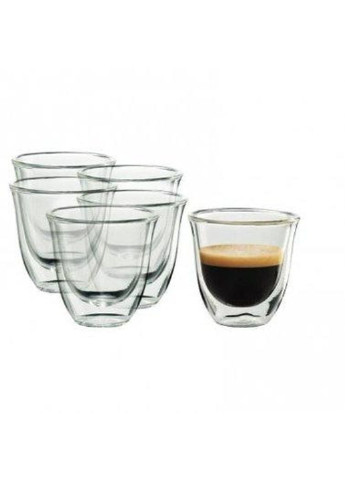 Набор стаканов Espresso DLSC-300 60 мл 6 шт Delonghi (253612248)