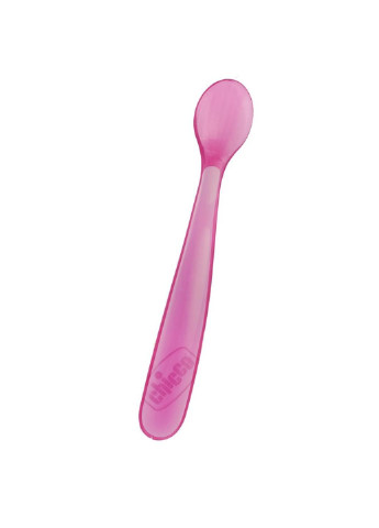 Набор детской посуды Мягкие ложечки для девочек 2 шт 6 мес+ Chicco (252242027)