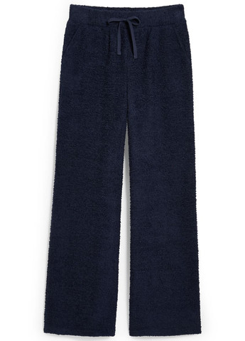 Темно-синие домашние демисезонные прямые брюки C&A