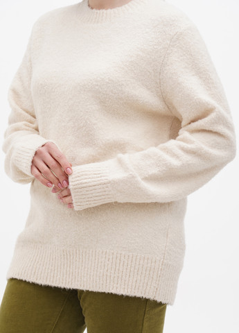 Молочный демисезонный свитер S.Oliver