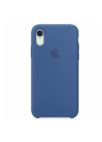 Чохол Silicone case for iPhone XR Delft Blue Apple (220821018)