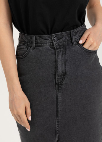 Темно-серая джинсовая юбка SELA карандаш