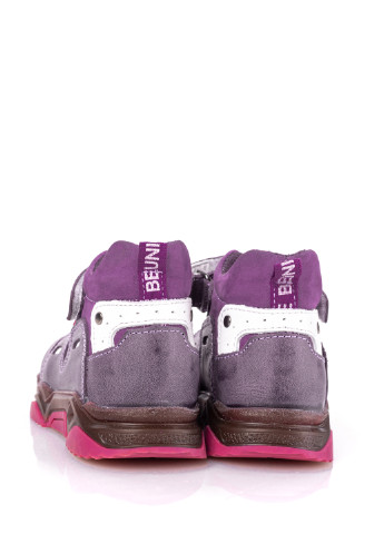 Фиолетовые кэжуал осенние ботинки на флисе Tutubi