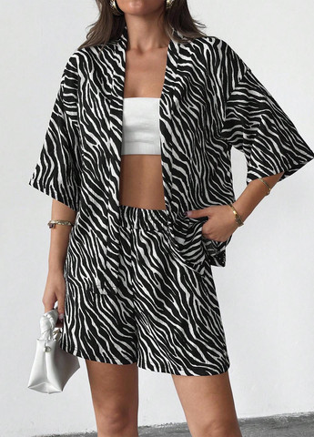 Костюм (блуза, шорти) SHEIN (366071153)