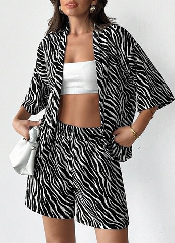 Костюм (блуза, шорти) SHEIN (366071153)