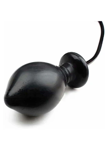 Латексная надувная анальная пробка с помпой 42-65 мм Bdsm4u (253486759)