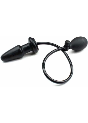 Латексная надувная анальная пробка с помпой 42-65 мм Bdsm4u (253486759)