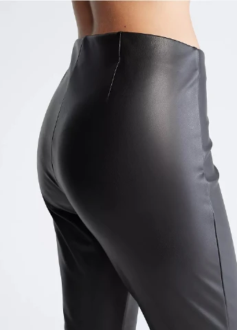 Черные демисезонные леггинсы Calvin Klein
