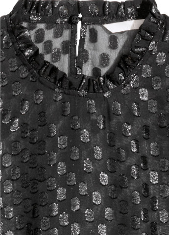 Чёрная блуза H&M