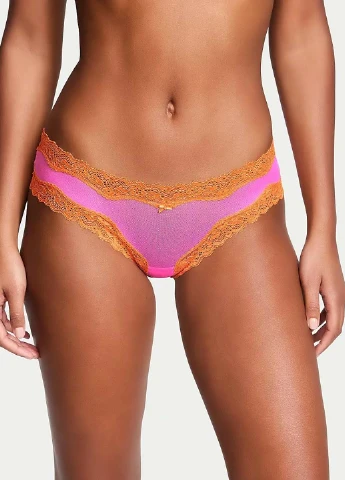 Рожевий демісезонний комплект (бюстгальтер, трусики) Victoria's Secret