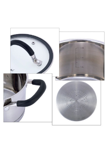 Набор кастрюль KM-5751 4 предмета Kamille (253626254)