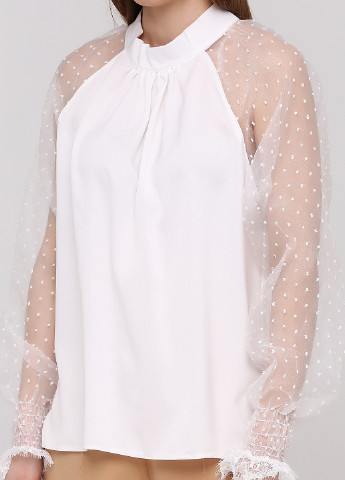 Молочная блуза ZUBRYTSKAYA