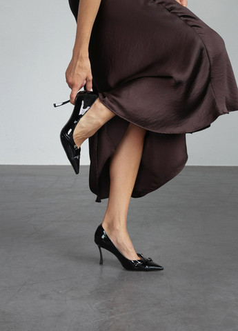 Le'BERDES Туфли лодочки черный з натуральная кожа, украина — демисезон (361019812)