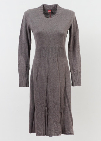 Темно-сіра кежуал сукня Olsen однотонна