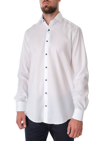 Белая рубашка однотонная Roy Robson