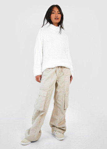 Белый зимний свитер Boohoo