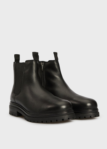 Черные зимние ботинки челси Mexx