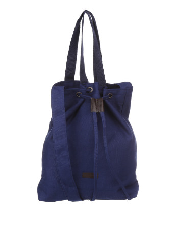 Сумка No Brand сумка-мешок однотонная синяя кэжуал