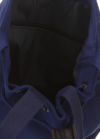 Сумка No Brand сумка-мішок однотонна синя кежуал