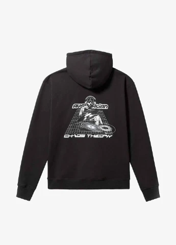 Худи HCUFE0059-003 Australian Hoodie Fleece Mixing Chaos Black (367011029)
