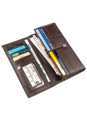 Жіночий шкіряний гаманець 18,5х9 см st leather (252131425)