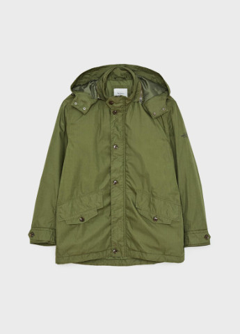 Оливкова (хакі) демісезонна куртка Pepe Jeans