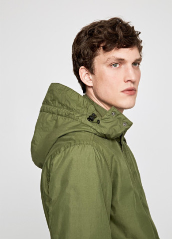 Оливкова (хакі) демісезонна куртка Pepe Jeans