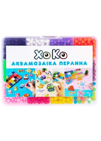 Набір для творчості Аквамозаїка Перлина 1600 Neon (XK-PRL-16GD) XoKo (254065672)