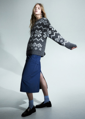 Темно-сірий демісезонний джемпер джемпер H&M