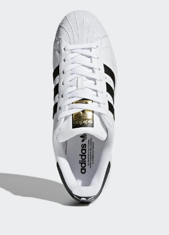 Белые всесезонные кроссовки adidas Superstar