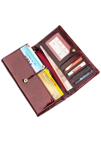 Жіночий шкіряний гаманець 18х9 см st leather (252127600)