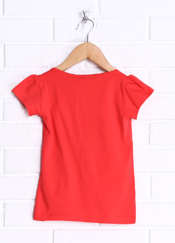Червона літня футболка з коротким рукавом Almis