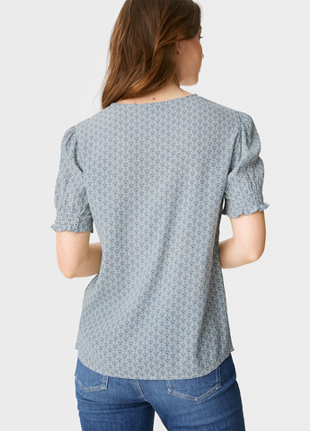 Комбинированная летняя блуза C&A
