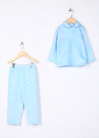 Голубая всесезон пижама (толстовка, брюки) Baby Art