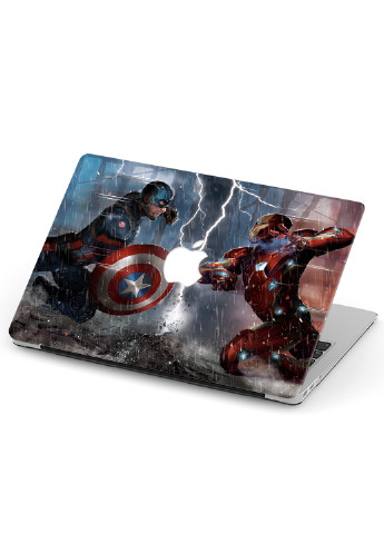 Чехол пластиковый для Apple MacBook Air 13 A1932 / A2179 / A2337 Марвел (Marvel) (9656-1686) MobiPrint (218539670)